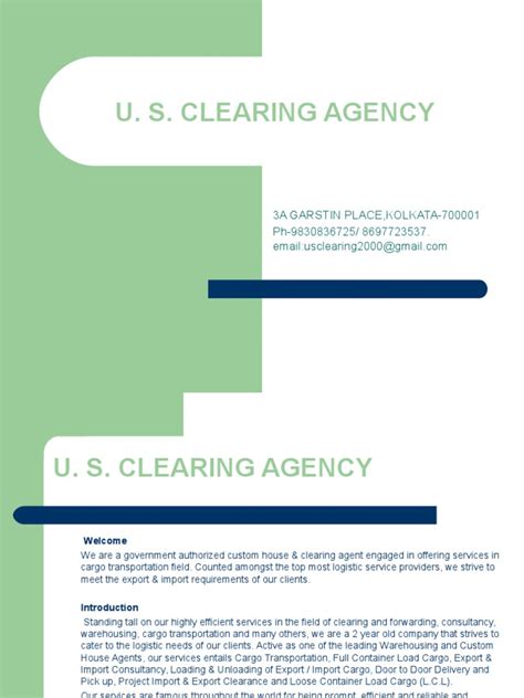 Company Profile Format | PDF | Cargo | Containerization