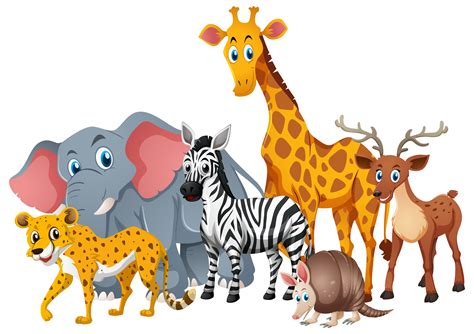 Arthurs Wild Animal Clipart Page 2 Animal Clipart Animal Templates ...