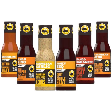 Buffalo Wild Wings 12oz Variety Sauce Bundle: (1) Southwest, 51% OFF