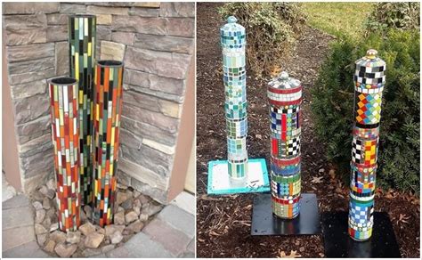 12 DIY Mosaic Garden Decor Projects