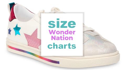 Wonder Nation Shoes Size Charts - Size-Charts.com - When size matters