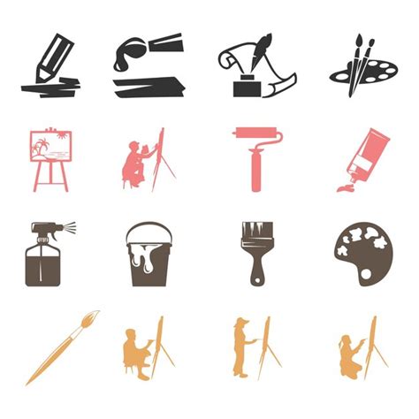 Premium Vector | All vector art icons set