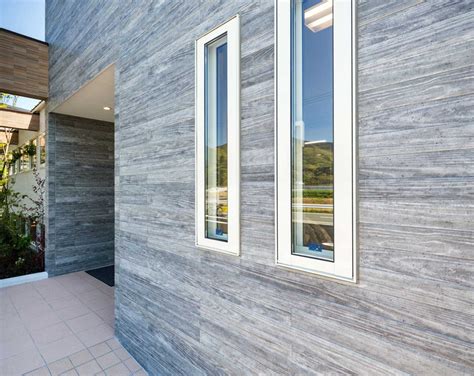 DIZAL Faux Wood Aluminum Siding - Modern Materials