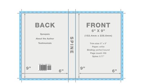 Book Cover Template - Book Cover Design Template - Book Cover Layout