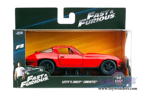 Jada Toys Fast & Furious - Letty's Chevrolet Corvette F8 "The Fate of ...