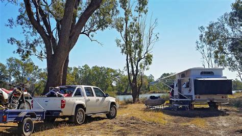 Camping at Lake Victoria, Dixalea in the Banana Shire