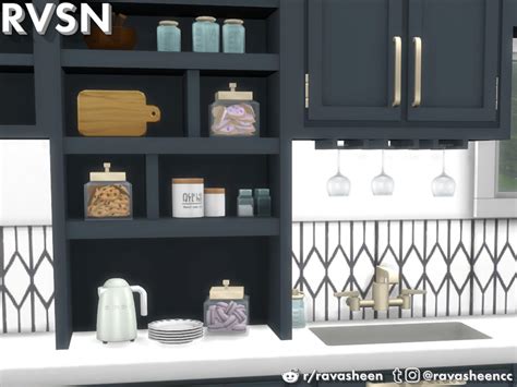 The Sims Resource - Simmer Down Kitchen Clutter Set