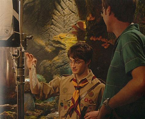 Extras stills and behind the scenes photos - Daniel J Radcliffe Holland