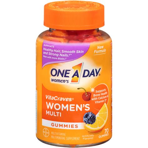 Bayer One A Day Women's VitaCraves Adult Multivitamin Gummies 70 gummies