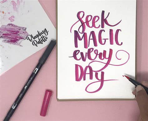 Hand Lettering Quotes: 3 Ways - Tombow USA Blog