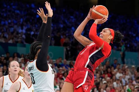 A’ja Wilson Olympics stats today: How did USA star fare in gold medal ...