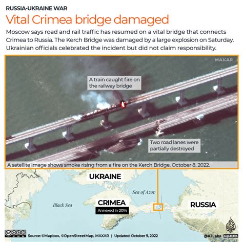 Traffic resumes on Crimea bridge, probe into blast under way | Russia ...