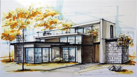 Modern Architectural Sketches