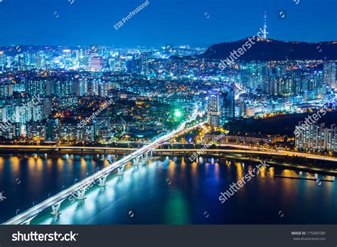 Seoul City Night Stock Photo 175405580 | Shutterstock