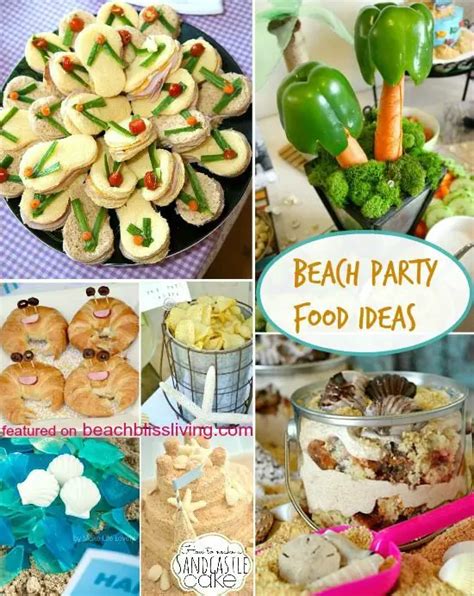 Fun & Creative Beach Party Food Ideas - Beach Bliss Living