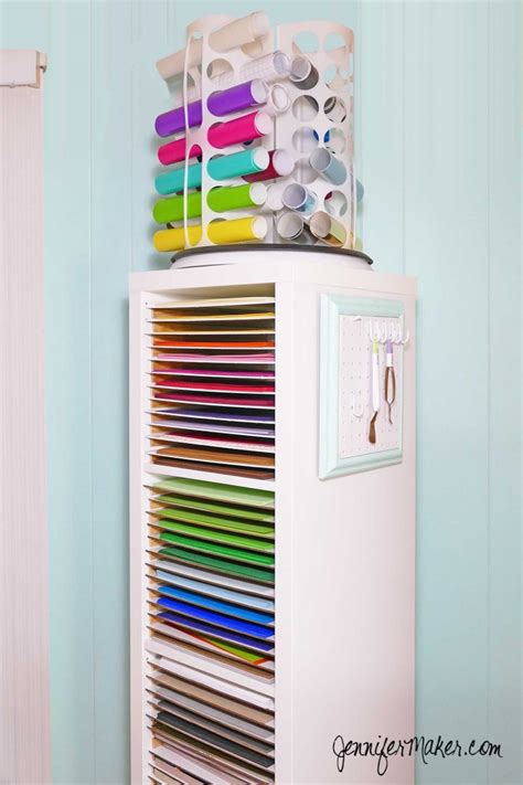 12x12 Paper Storage - DIY Vertical Organizer for Scrapbook Paper ...