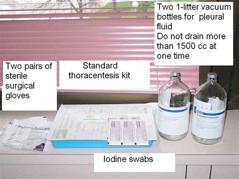 Clinical Notes: Thoracentesis: A Step-by-Step Procedure Guide with Photos