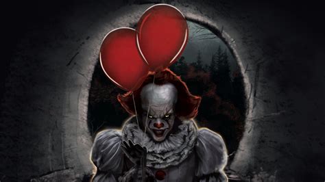 Download Clown Pennywise (It) Movie It (2017) HD Wallpaper