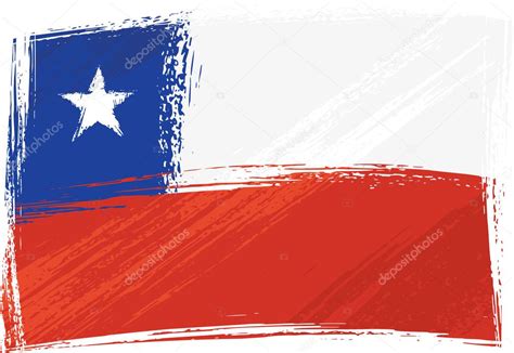 Grunge Chile flag Stock Vector Image by ©oxygen64 #1690309