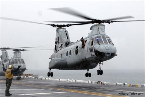 CH-46 Sea Knight Medium Utility Helicopter | Military-Today.com