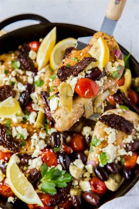 Baked Mediterranean Chicken - Spoonful of Flavor