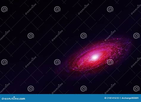 Bright, Red-dark Quasar in Deep Space. Elements of this Image Were ...