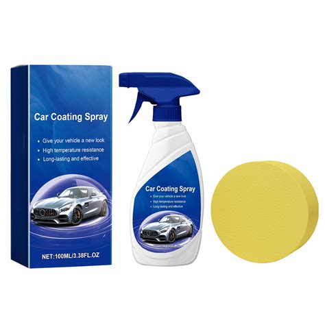 Car Coating Spray Agent Car Paint Care Improves Gloss Fouling Cleans ...