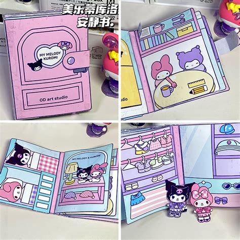 My Melody And Kuromi Quiet Book Printable