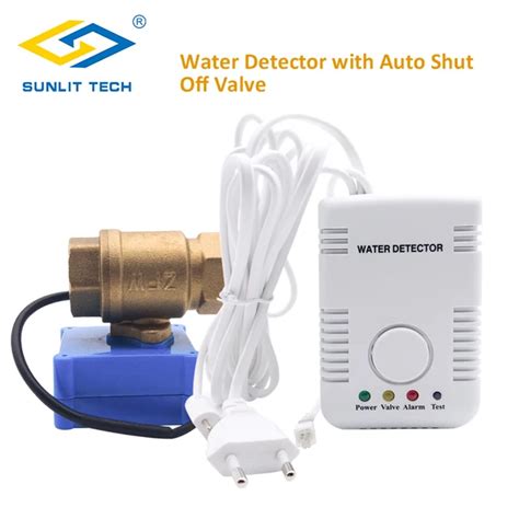 Home Smart Water Leak Detector with Automatic Water Shut Off Valve DN15 ...