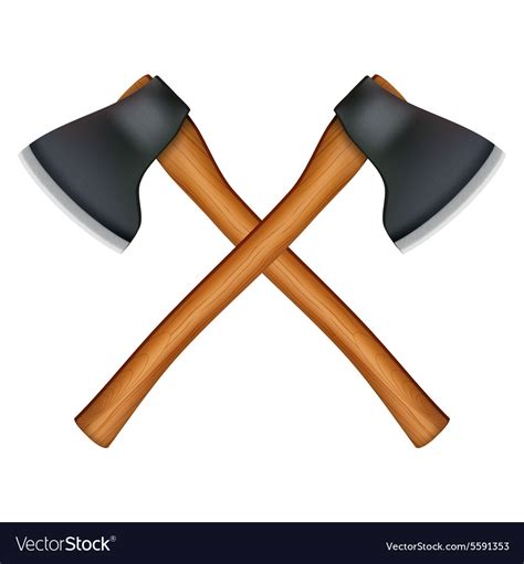 Lumberjack axe Royalty Free Vector Image - VectorStock