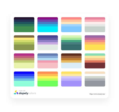 Color Palette Generator Tool | Dopely Colors