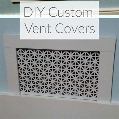 How to Make Custom Air Vent Covers | HarperNCo