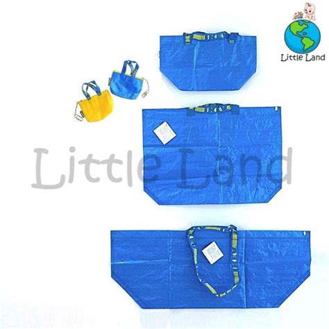 IKEA Iconic Blue Bag / Shopping Bag / Coin Pouch / Carrier Bag / Beg ...