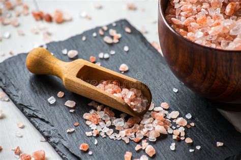 Himalayan crystal salt stock photo. Image of pink, exotic - 135650828