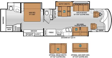 27 Foot Motorhome Floor Plans - floorplans.click