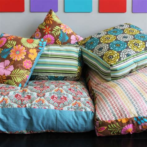 DIY Floor Pillows - The Scrap Shoppe