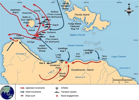 Alcalde suelo Brutal guadalcanal mapa Conexión tetraedro adjetivo