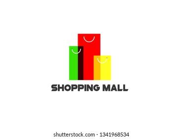 Shopping Mall Logo Stock Vector (Royalty Free) 1341968534 | Shutterstock