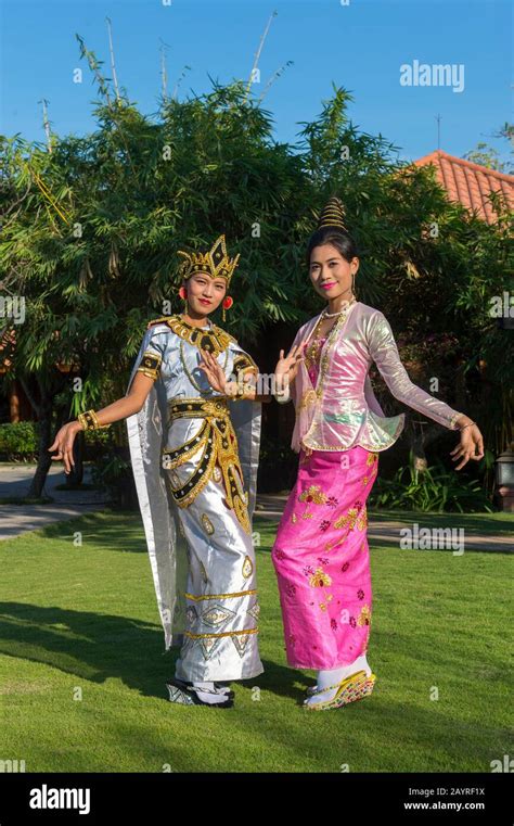 A model shoot at the Rupar Mandalar Resort in Mandalay, Myanmar with ...