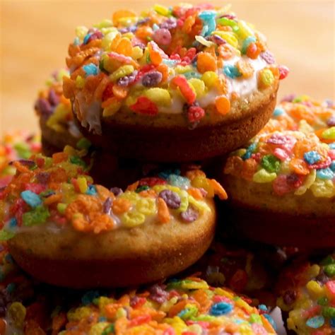 Fruity Cereal Donuts - Cooking TV Recipes