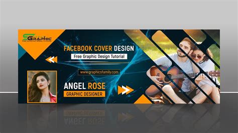 Photoshop Tutorial - Stylish Facebook Cover Design - YouTube