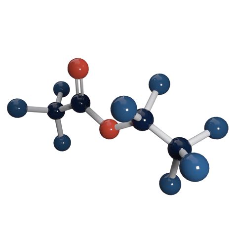 Ethyl Acetate Structure 3D