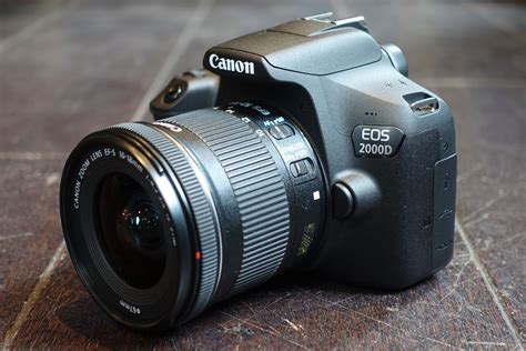 Canon EOS 2000D DSLR (Rebel T7) W 18-55mm Zoom Lens Kit, 41% OFF