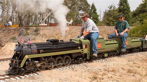 Firing Up And running The Scale Model Canadian National #6060 4-8-2 ...