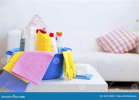 Equipment for cleaning stock image. Image of sanitary - 100714505