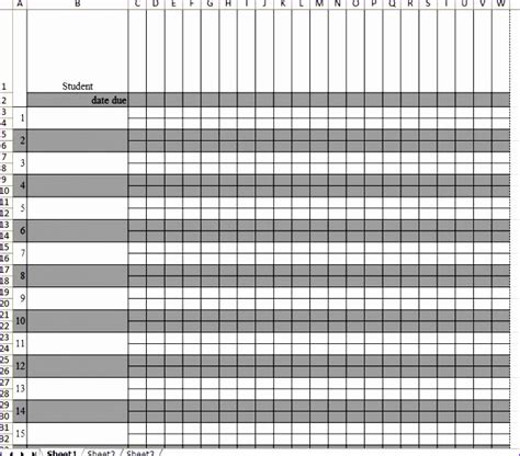 9 Excel Gradebook Template Excel Templates Excel Templates Images