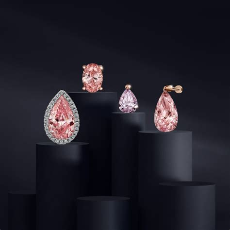 Pink Diamonds - Capsule collection of rare natural pink diamonds ...