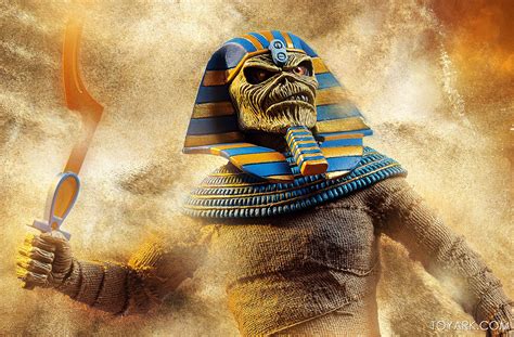 Iron Maiden – Powerslave Pharaoh Eddie 8-Inch Figure – Toyark Advanced ...