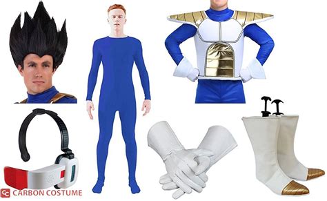 Baby Kids Adult Suit Son Goku Majin Vegeta Cosplay Costume Anime ...