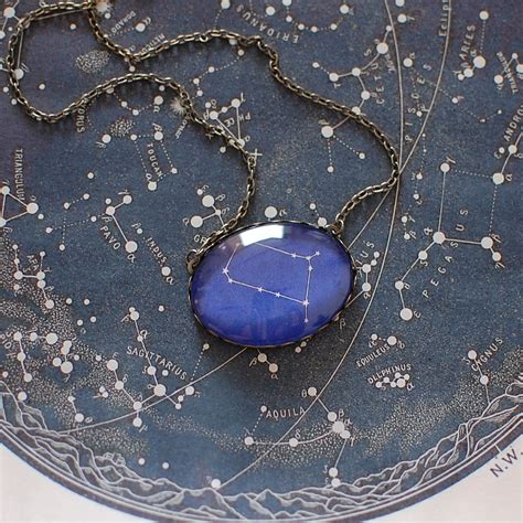 Gemini Zodiac Necklace Gemini Constellation Necklace Gemini - Etsy